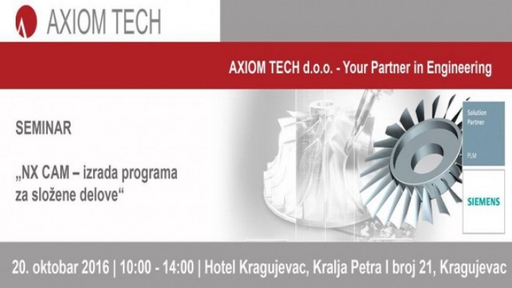 Seminar - NX CAM - Izrada programa za složene delove