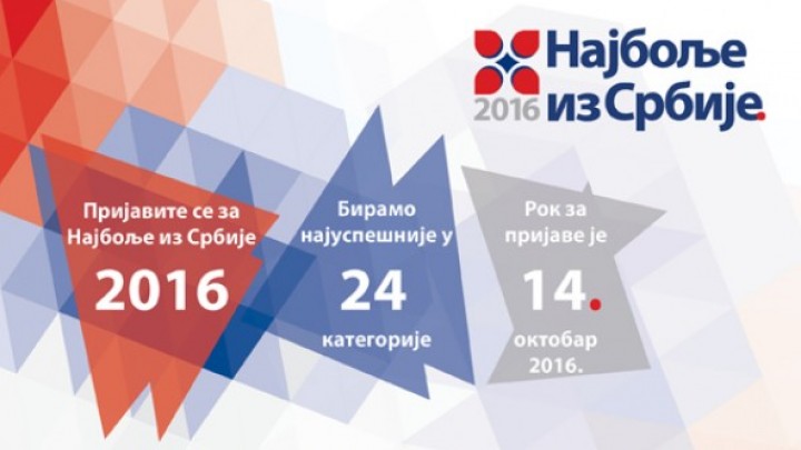 POČELO GLASANJE POTROŠAČA U AKCIJI “NAJBOLJE IZ SRBIJE 2016”