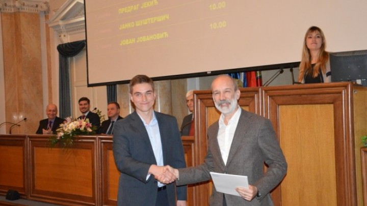 ABB nagradio najboljeg studenta Elektrotehničkog fakulteta u Beogradu