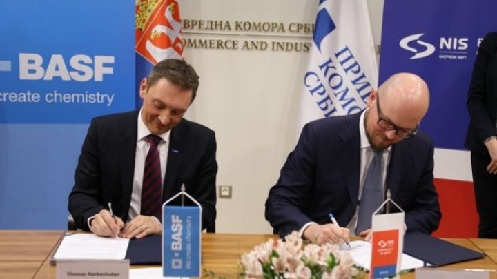 Sporazum o strateškom partnerstvu NIS-a i BASF-a