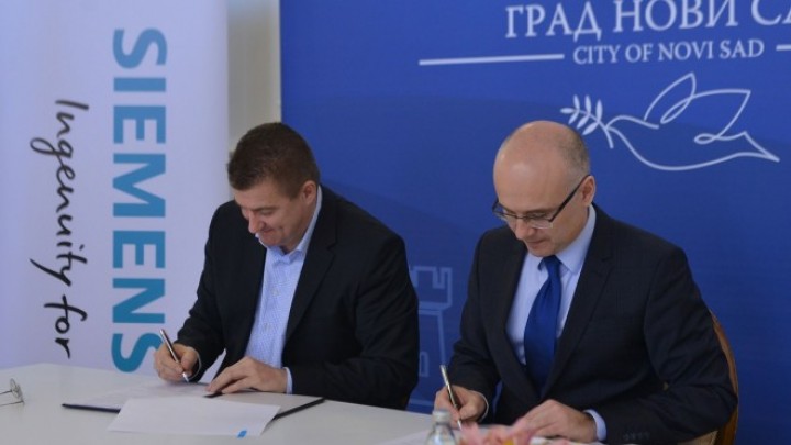Potpisan Sporazum o poslovno tehničkoj saradnji Grada Novog Sada i kompanije Siemens