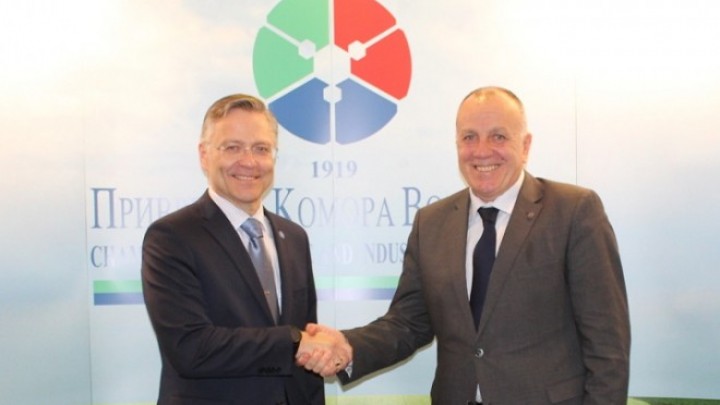 Ambasador Finske i članovi Nordijske poslovne alijanse u Privrednoj komori Vojvodine