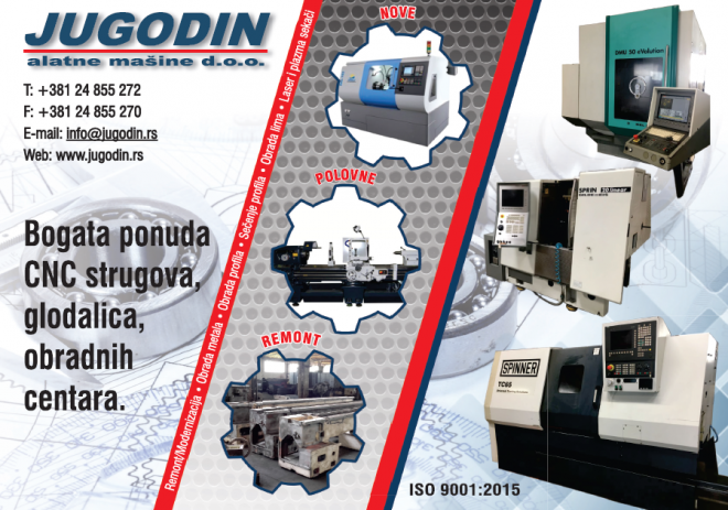 Specijalista za remont i modernizaciju konvencionalnih i CNC alatnih mašina