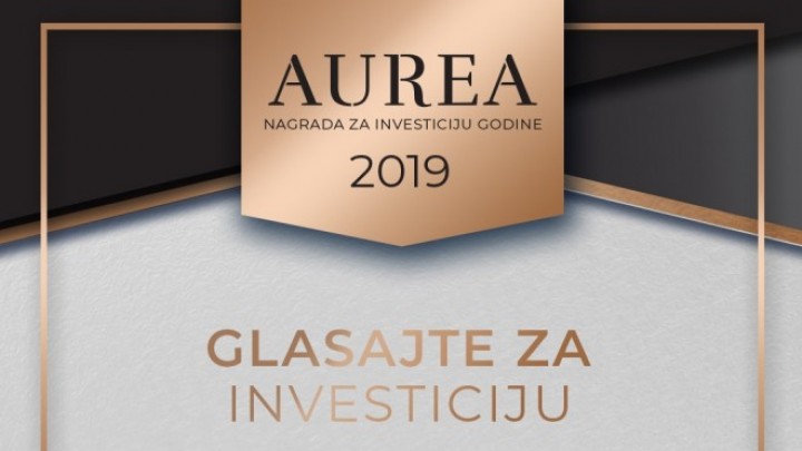 Glasajte za investiciju godine - Ovo su finalisti nagrade Aurea 2019