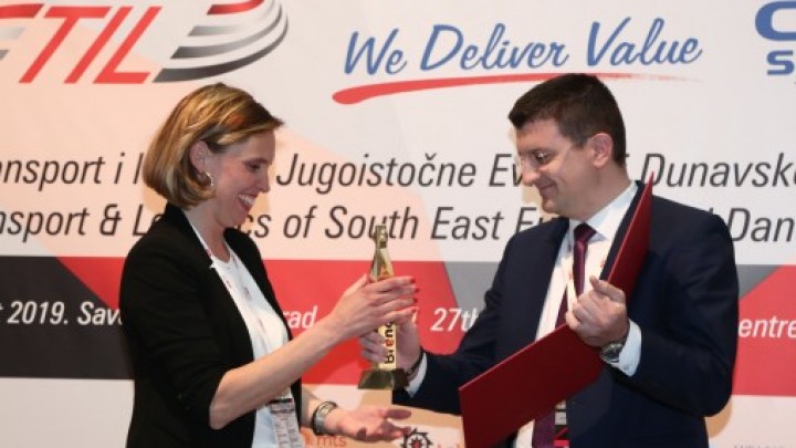 NELTU PRIZNANJE ZA DOPRINOS U RAZVOJU  PROJEKTA „JEDAN POJAS JEDAN PUT“