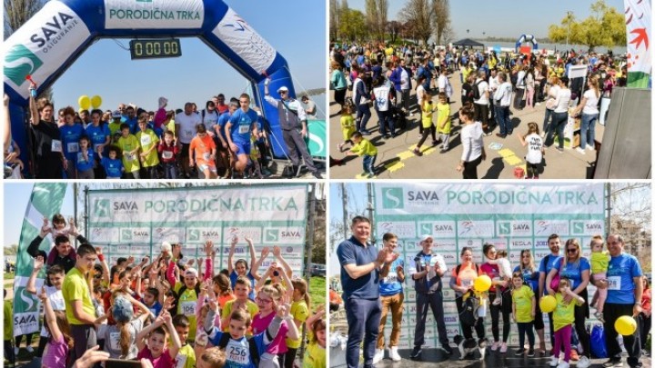 Održana prva SAVA OSIGURANJE Porodična trka