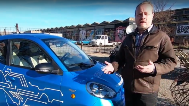 ZhiDou D2 električni automobil na proveri