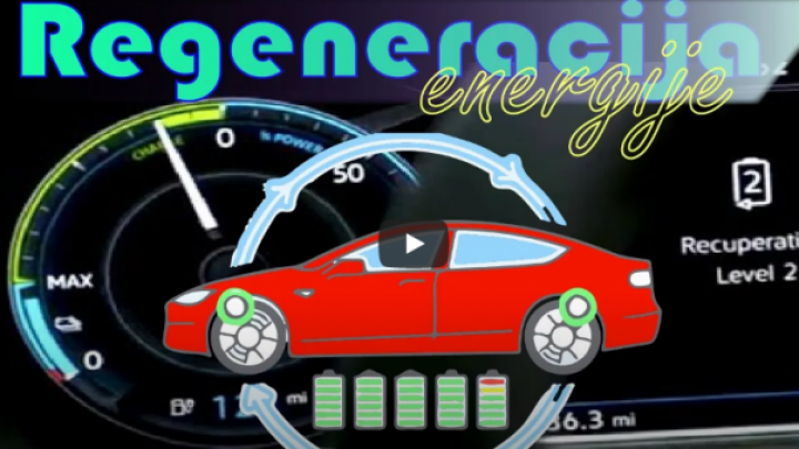 Sistem regeneracije energije kočenja kod električnih automobila