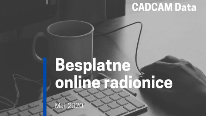 Besplatne online radionice CAD, CAM, CAE, PLM