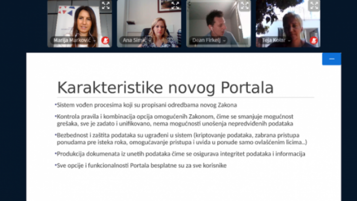 Vebinar o korišćenju Portala javnih nabavki
