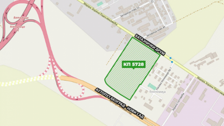 Grad Beograd prodaje 7,5 hektara građevinskog zemljišta u Batajnici