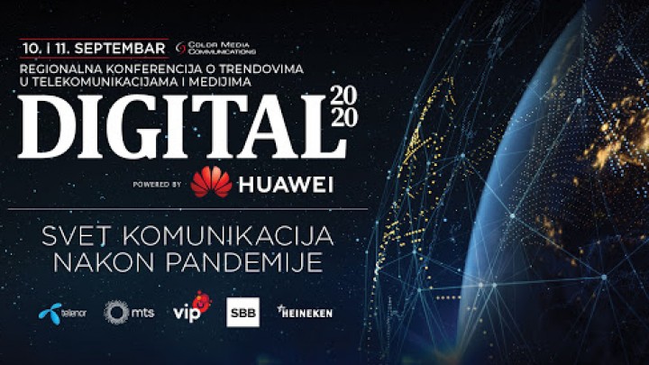 Konferencija "Digital 2020 powered by Huawei"