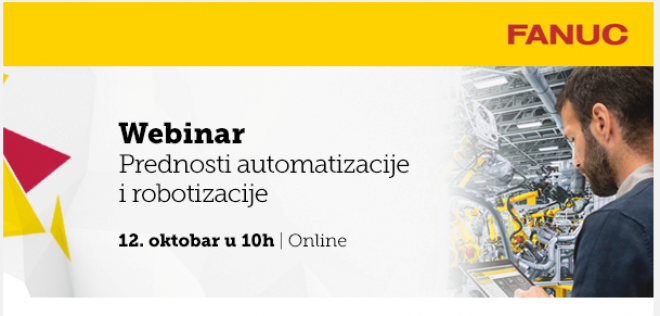 Webinar - Prednosti automatizacije i robotizacije