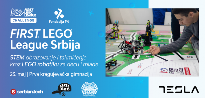 Takmičenje iz robotike dolazi u Srbiju - FIRST LEGO League