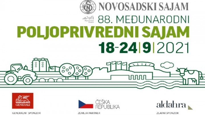 Ovogodišnji 88. Međunarodni sajam poljoprivrede u Novom Sadu održaće se 18.-24. septembra