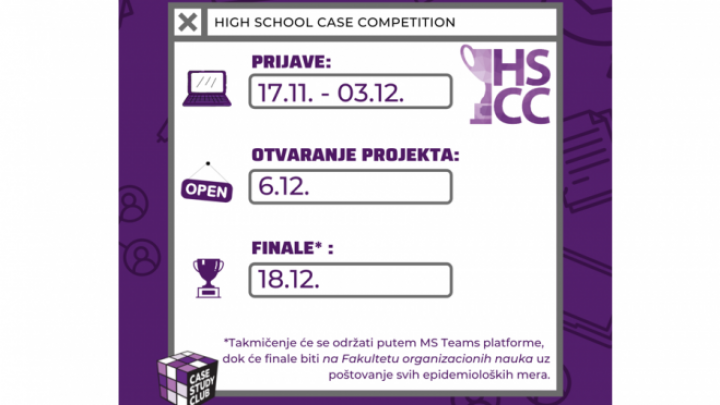 Takmičenje u rešavanju poslovne studije slučaja High School Case Competition
