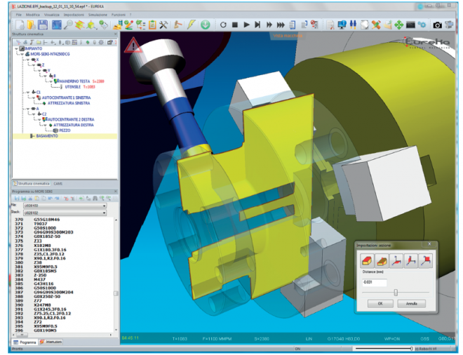 Virtuelna simulacija CNC mašina i robota