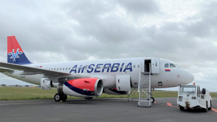Novi erbas A319 srpske nacionalne avio-kompanije stiže u Beograd ER SRBIJA PROŠIRUJE FLOTU TURBOMLAZNIH AVIONA