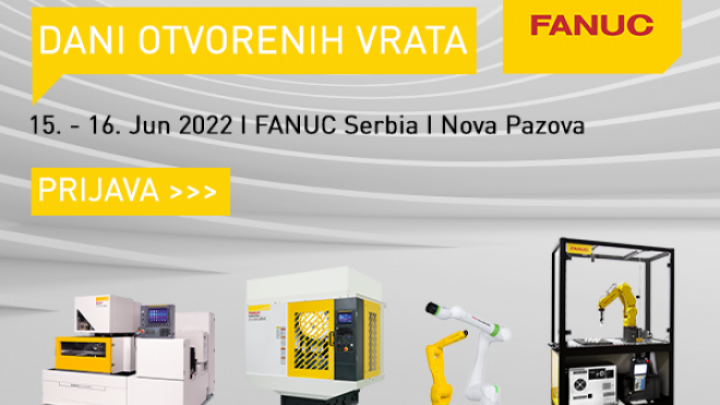 FANUC Srbija: DANI OTVORENIH VRATA 2022.