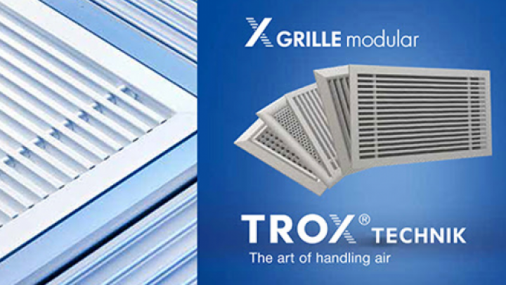 TROX - Jedna ventilaciona rešetka – preko 3.000 varijanti