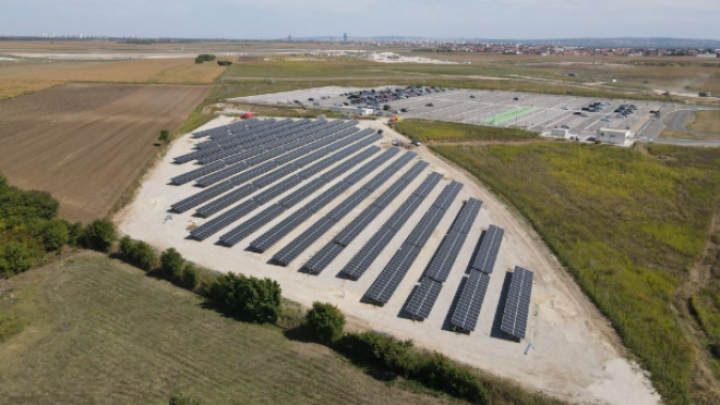 Puštena u rad solarna elektrana na beogradskom aerodromu