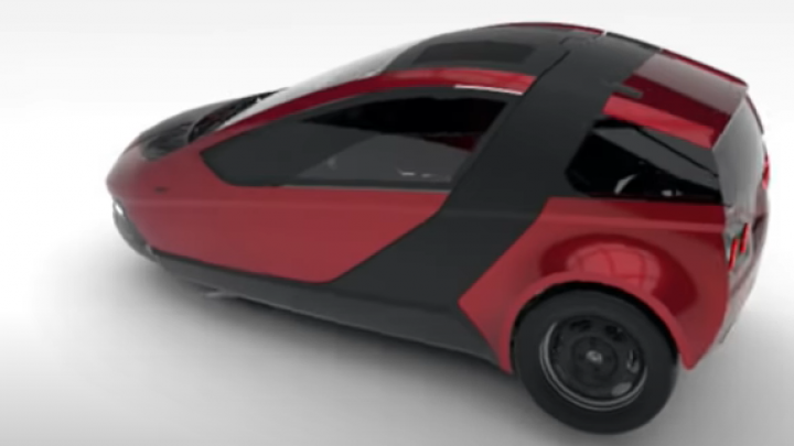 Prvi automobil na pedale "Twike 5"