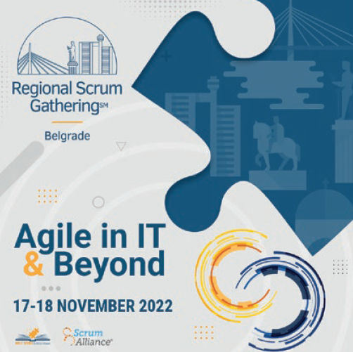 REGIONAL SCRUM GATHERING KONFERENCIJA – SVETSKI AGILE EKSPERTI -17-18. novembra u Beogradu