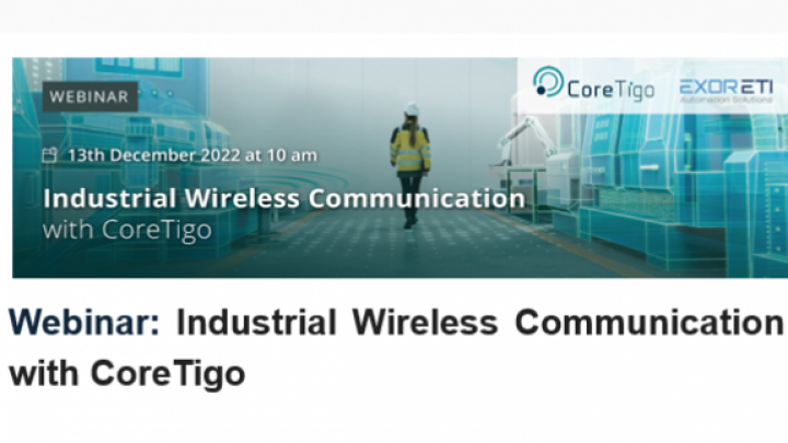 Webinar: Industrial Wireless Communication with CoreTigo