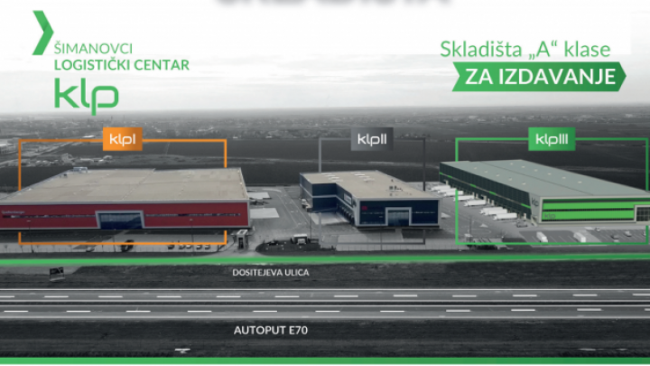KLP - Najsavremeniji logistički centar i višenamenska skladišta