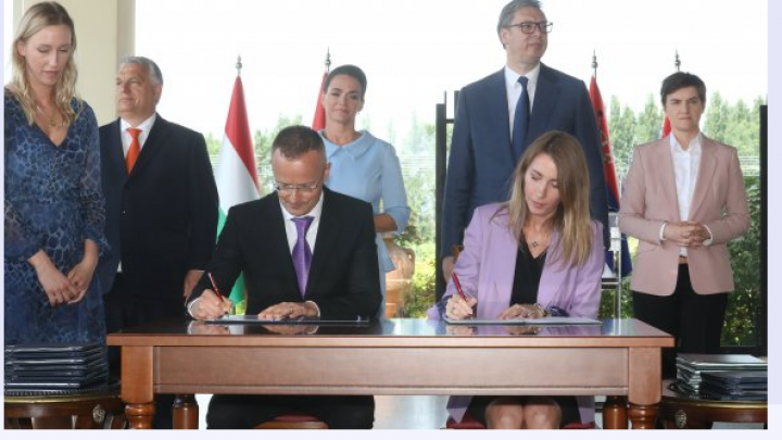 Potpisan Memorandum o razumevanju o izgradnji naftovoda Mađarska - Srbija