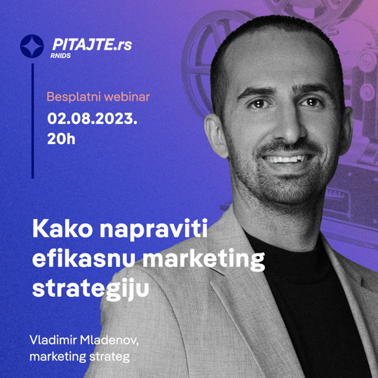 Besplatan vebinar o važnosti kreiranja marketing strategije