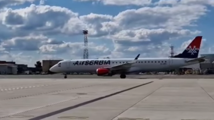 Embraer E195 u floti kompanije Air Serbia