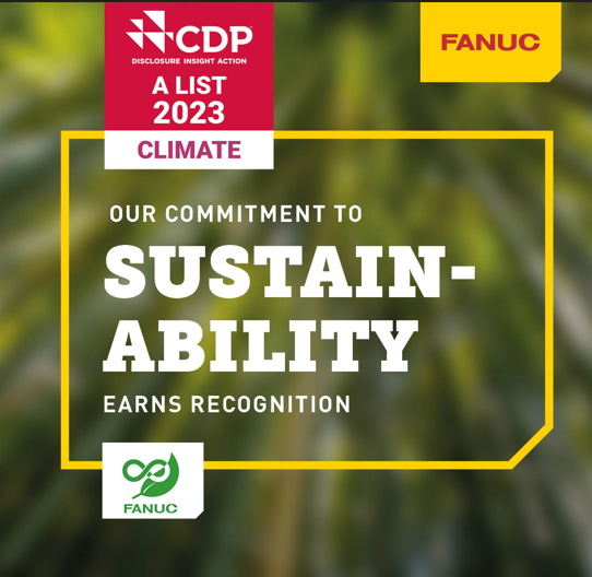 Nagrada za klimu - CDP je ocenio FANUC kao "A-listu"