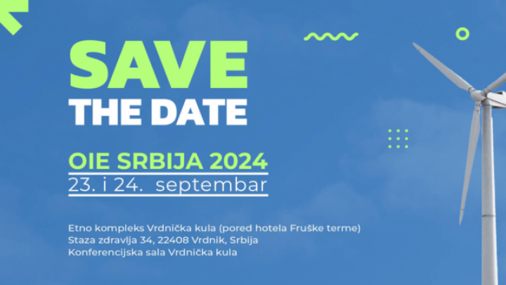 Konferencija OIE SRBIJA 2024 ove godine održaće se 23. i 24. septembra