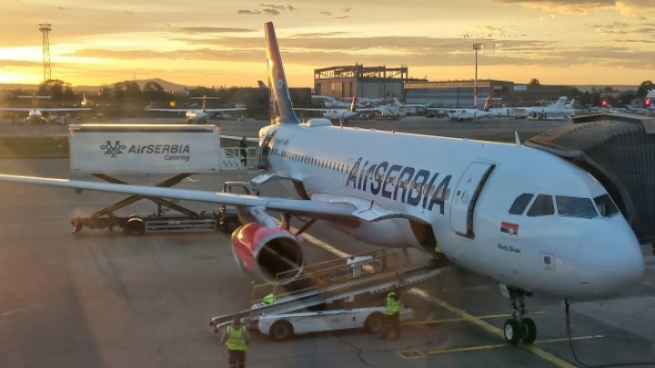 Air Serbia je letom JU250 ponovo uspostavila direktnu avio-liniju između Beograda i Nice