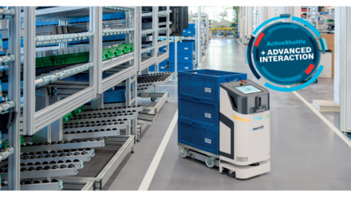 INTRALOGISTIKA sa autonomnim mobilnim robotom (AMR) ACTIVE Shuttle