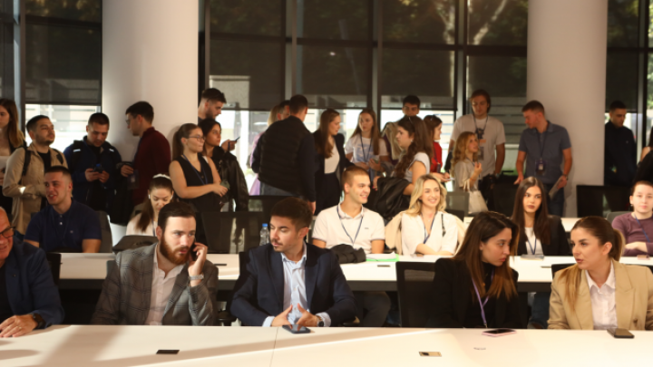 Svečano otvoren treći najveći susret privrede i studenata na Fakultetu organizacionih nauka FONBOARDING 2024