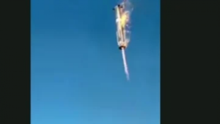 SpaceX lansirao raketu, letelica se raspala prilikom uspona