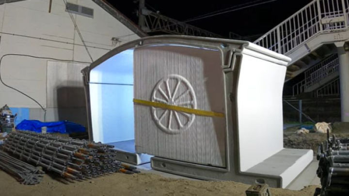 Japanci napravili železničku stanicu uz pomoć 3D štampača i sastavili je za šest sati