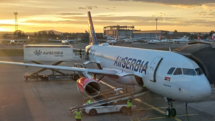 Air Serbia u julu prevezla pola miliona putnika