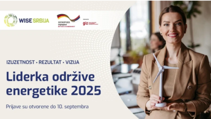Otvoren konkurs za Liderku održive energetike za 2025.