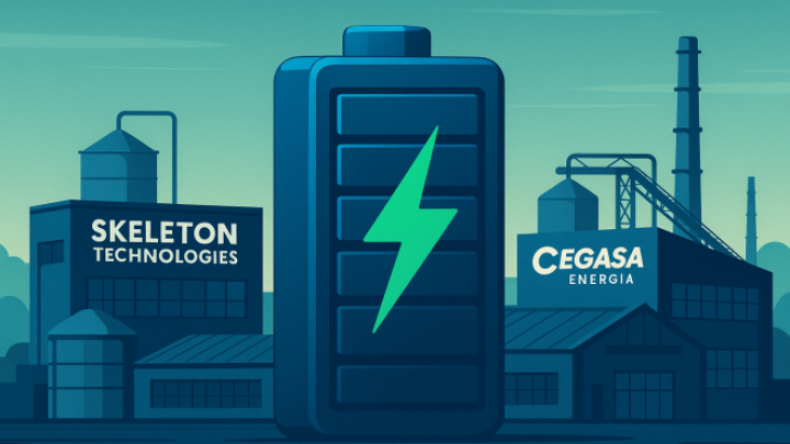 Skeleton Technologies i Cegasa Energía lansiraju ključne proizvodne pogone za baterije u Evropi