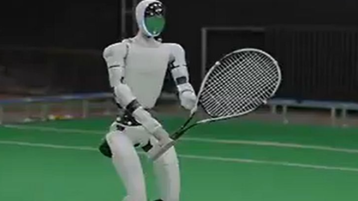 Humanoidni robot nitree G1 ravnopravno igra tenis protiv ljudi