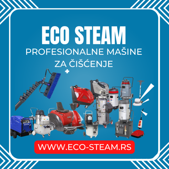ECO Steam – Vaš partner za profesionalno čišćenje i industrijsku opremu
