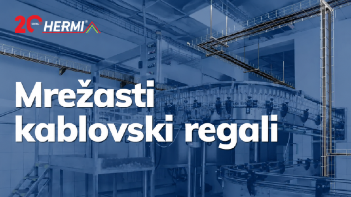 Hermi mrežasti kablovski regali: od pravolinijskih do složenijih spojeva