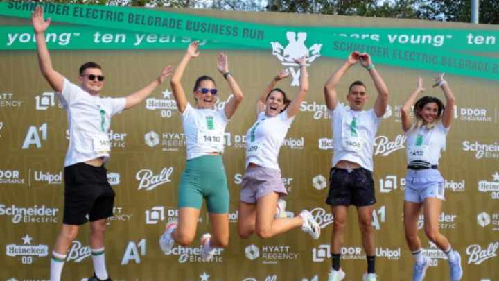 Schneider Electric Belgrade Business Run & Walk u Beogradu