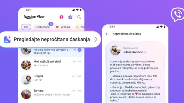Besprekorno organizujte početak svog dana uz Rakuten Viber