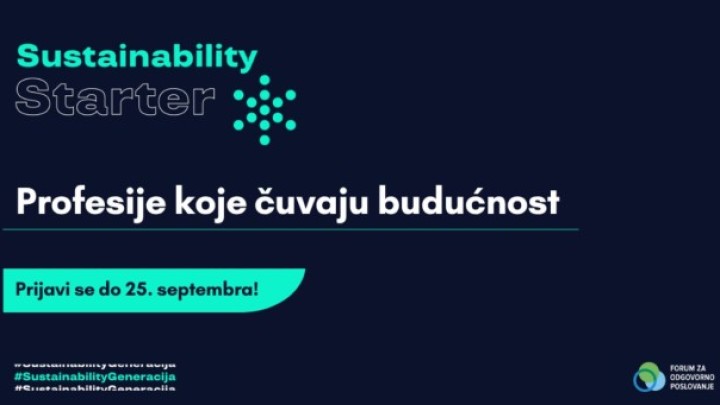 Sustainability Starter 2026: Program za razvoj karijere u održivosti